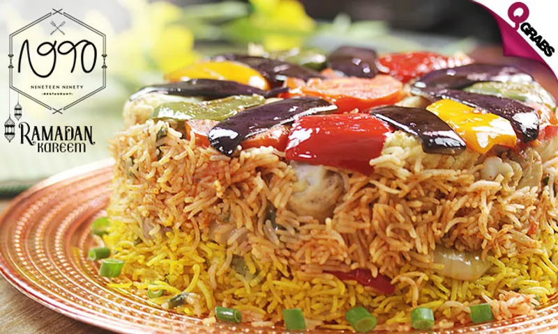 Iftar Set Menu for Delivery at 1990 Restaurant, The Pearl-Qatar!